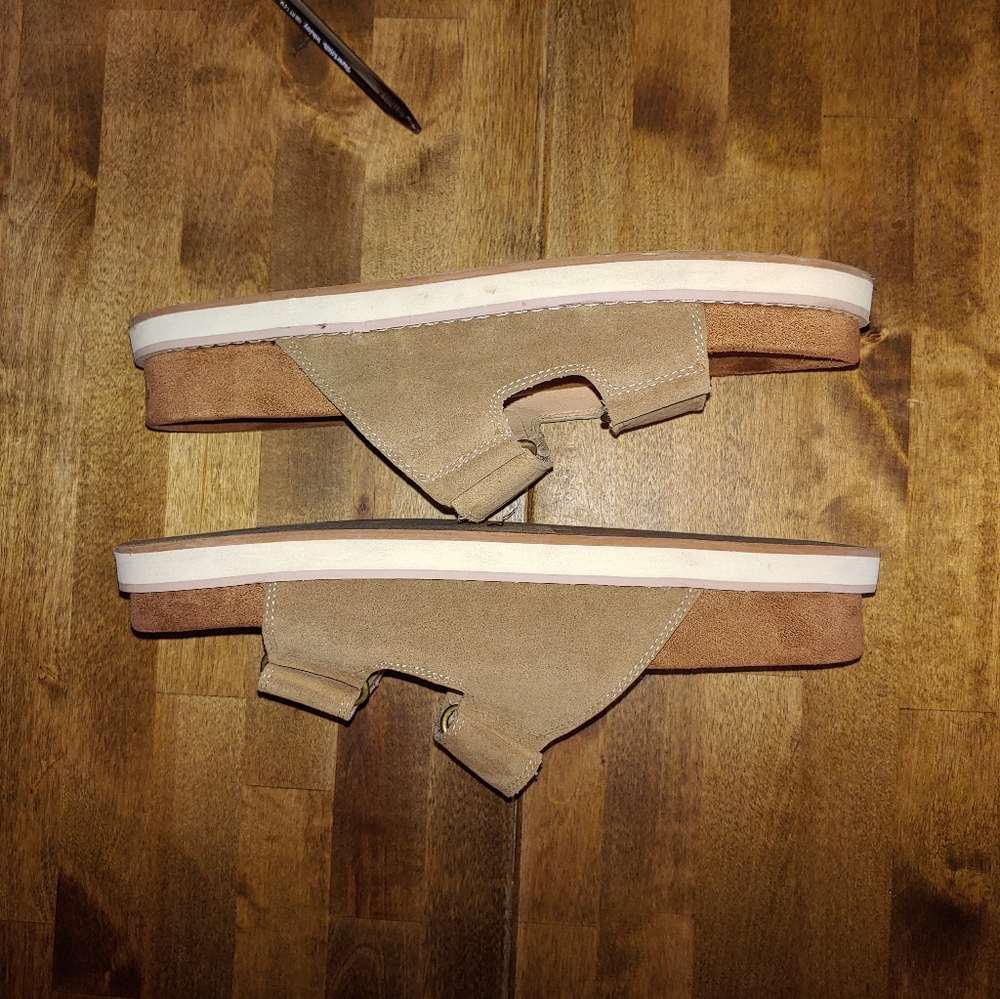 Beige Sandals